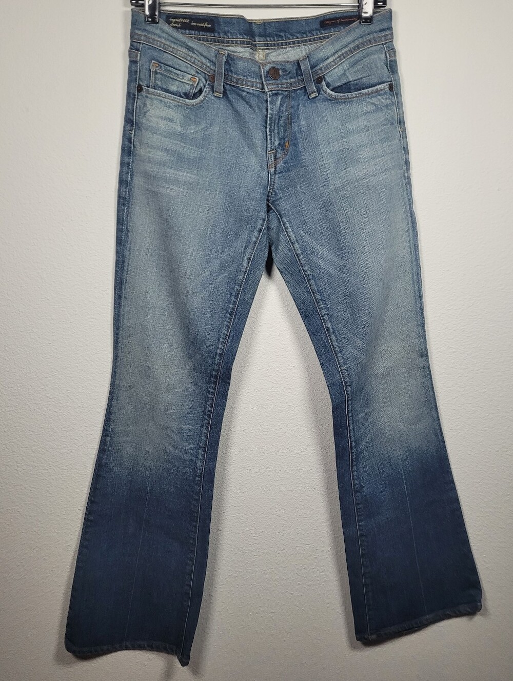 Citizens of Humanity Ingrid #002 Low Waist Flare Jeans Size 29 Medium Wash Y2K